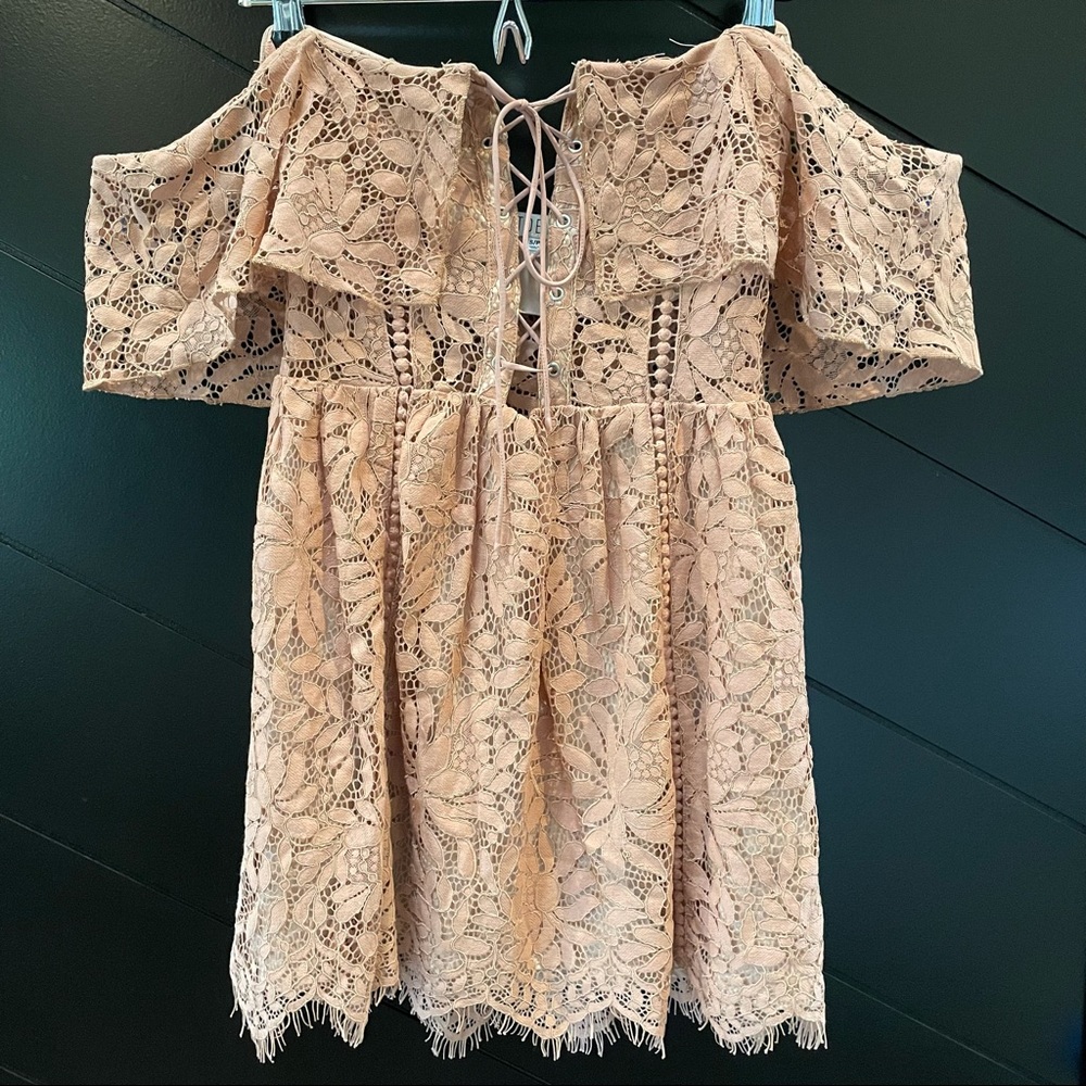 Lace Mini Dress